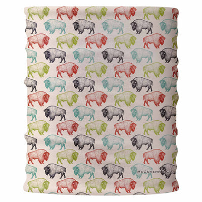 Bison Pattern Headband