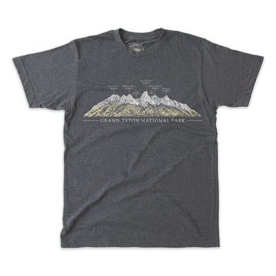 Grand Teton Altitudes Short-Sleeve Unisex Tee