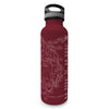 Acadia Line Map Insulated Water Bottle