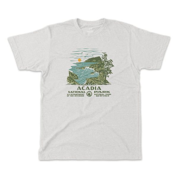 Acadia National Park WPA Short-Sleeve Unisex Tee - McGovern Outdoor