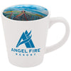 Angel Fire Resort Ski Map Latte Mug