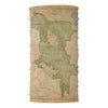 Anza-Borrego Desert State Park Vintage Map Bana