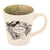 Anza-Borrego Desert State Park Vintage Map Latte Mug