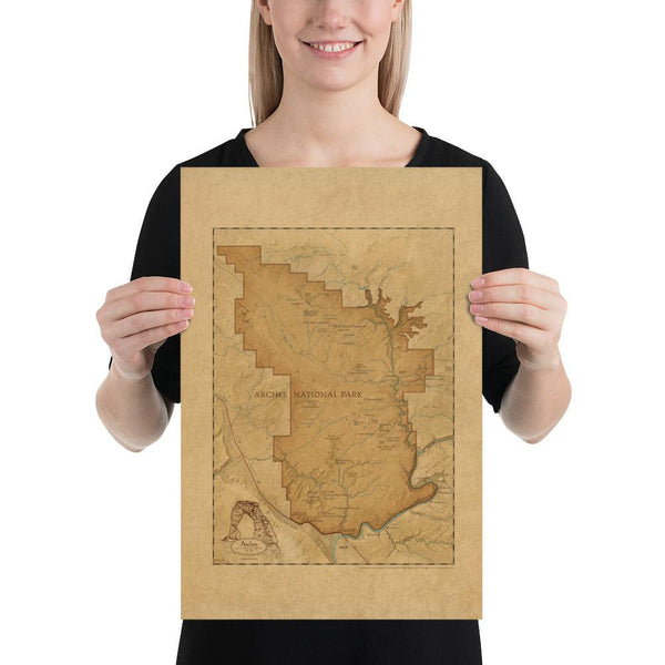 Arches National Park Poster