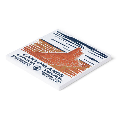 Arches and Canyonlands National Park WPA Coasters (Set of 4)