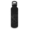 Badlands National Park Map Insulated Water Bottle