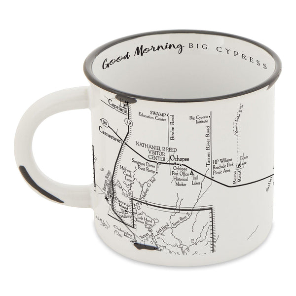 Big Cypress Line Map Camp Mug - McGovern Outdoor