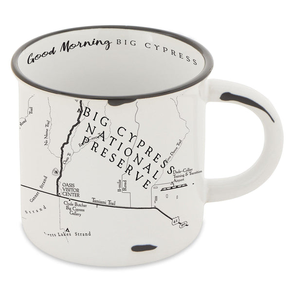 Big Cypress Line Map Camp Mug - McGovern Outdoor