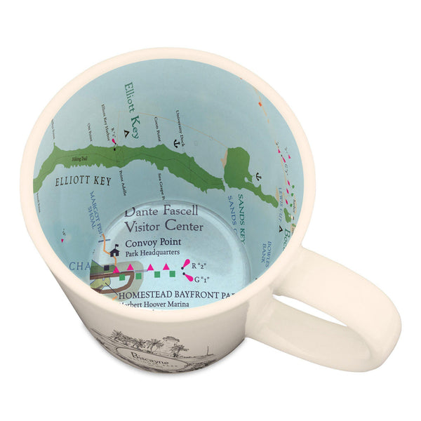 Biscayne National Park Map Mug - McGovern Outdoor