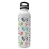 Bison Pattern Insulated Water Bottle