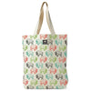 Bison Pattern Recycled Canvas Tote Bag