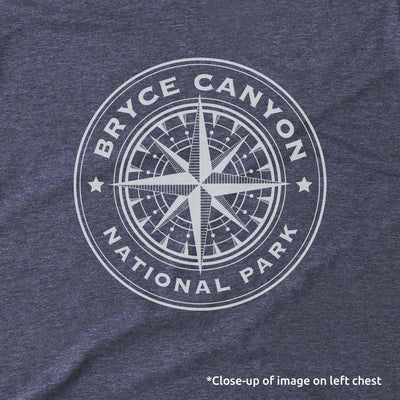 Bryce Canyon National Park Long-Sleeve Unisex T-Shirt with Map and Compass - McGovern & Company