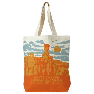 Bryce Canyon National Park WPA Recycled Canvas Tote Bag