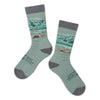 Colter Bay Grand Teton National Park Wpa Socks