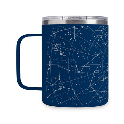 Constellations Coffee Tumbler in Navy Blue