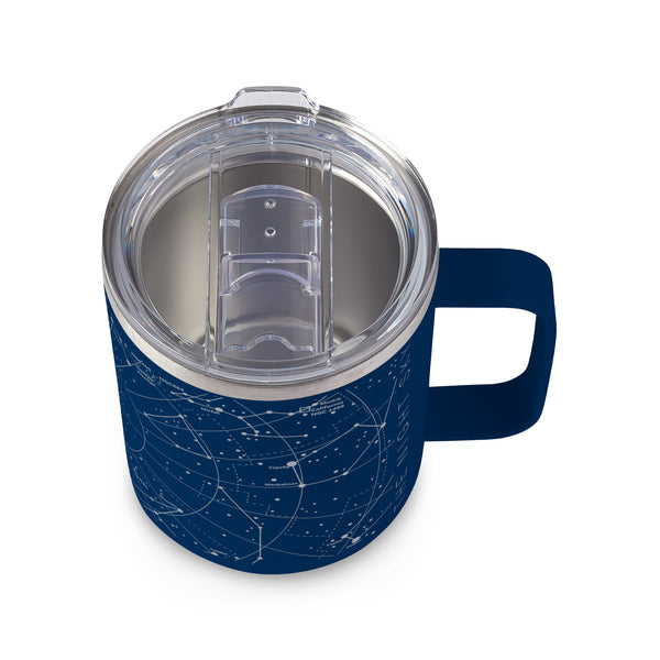 Constellations Coffee Tumbler in Navy Blue