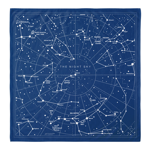 Constellations Cotton Bandana