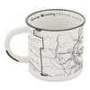Crater Lake Line Map Camp Mug