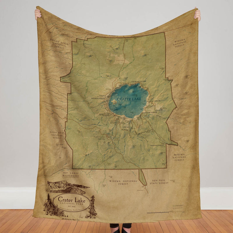 Crater lake national park blanket outlet
