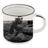 Dead Horse Point Black and White Photo Camp Mug