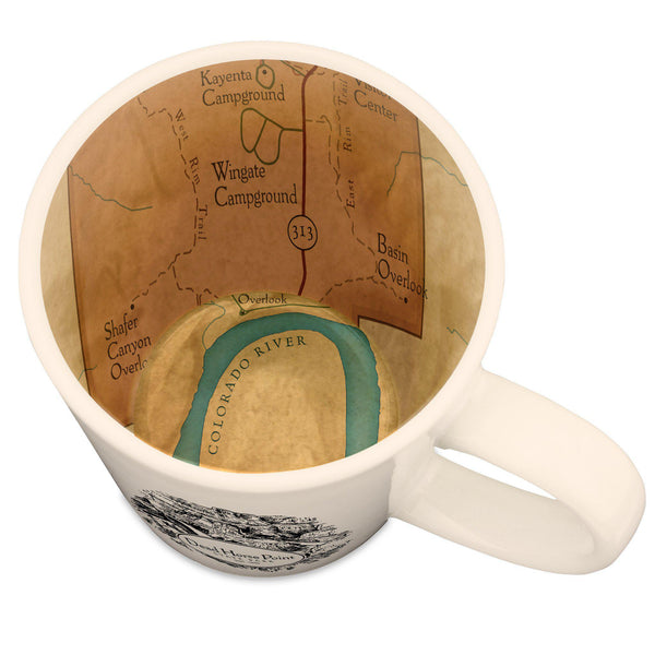 Dead Horse Point State Park Map Mug - McGovern & Company
