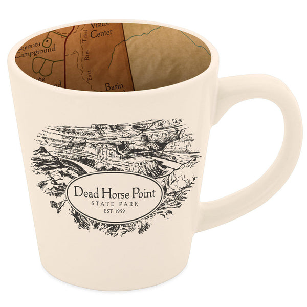 Dead Horse Point State Park Map Mug - McGovern & Company