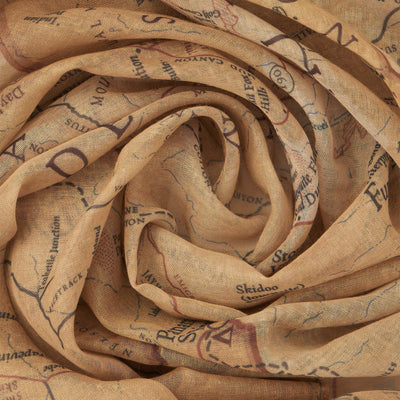 Death Valley National Park Map Scarf - McGovern & Company