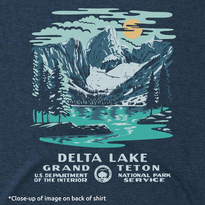 Delta Lake Grand Teton WPA Short-Sleeve Unisex Tee