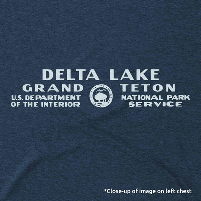 Delta Lake Grand Teton Wpa Short-Sleeve Unisex Tee