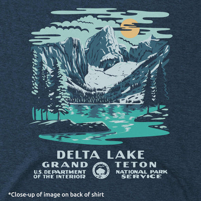 Delta Lake Grand Teton Wpa Short-Sleeve Unisex Tee