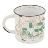 Denali Hand-Drawn Map Camp Mug