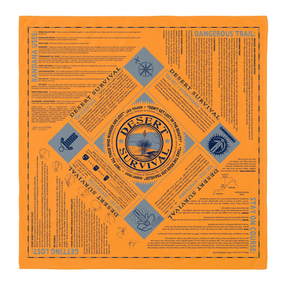 Desert Survival Cotton Bandana - McGovern Outdoor