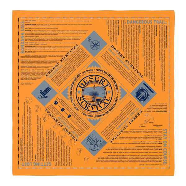 Desert Survival Cotton Bandana - McGovern Outdoor