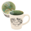 Everglades National Park Vintage Map and Cartouche Latte Mug