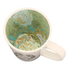 Everglades National Park Vintage Map and Cartouche Latte Mug