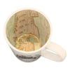 Garden of the Gods Vintage Map Latte Mug