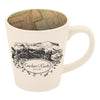Garden of the Gods Vintage Map Latte Mug