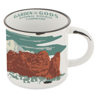 Garden of the Gods WPA Camp Mug