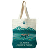 Glacier National Park WPA Recycled Canvas Tote Bag