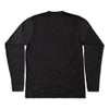 Glacier Night Sky Photo Long-Sleeve Unisex Tee in Black