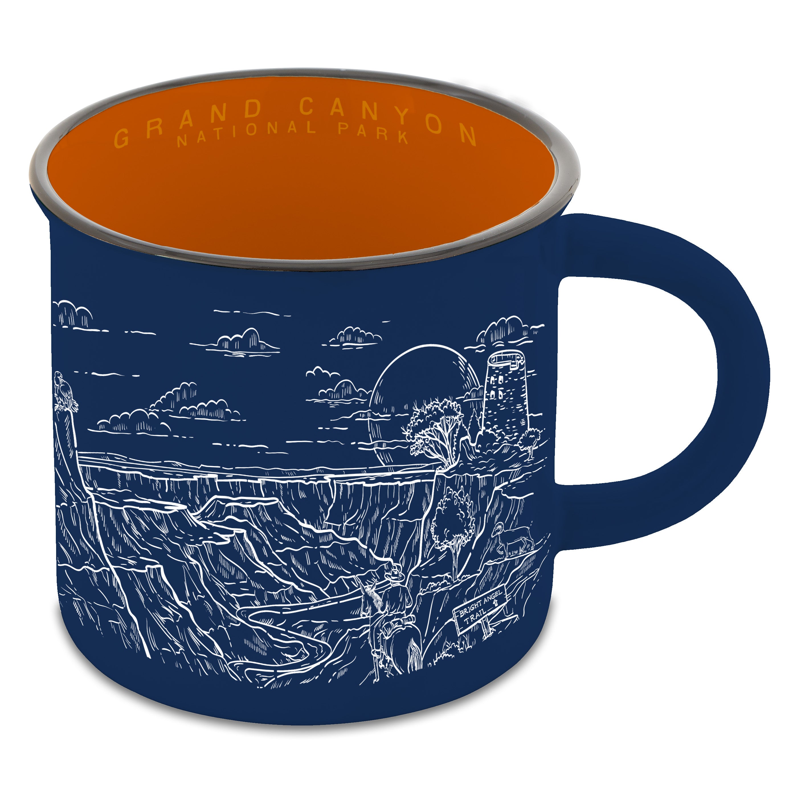 Bicchiere Da Shot Collezionabile Grand Canyon Arizona - Vetro 5,7 Cm, Souvenir Raro Con Paesaggi