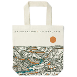 Grand Canyon Contour Lines