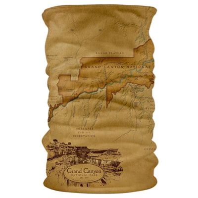 Grand Canyon National Park Map Sweater Bana