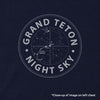 Grand Teton Constellations Long-Sleeve Unisex Tee