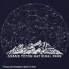 Grand Teton Constellations Long-Sleeve Unisex Tee