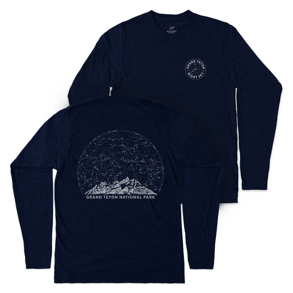 Grand Teton Constellations Long-Sleeve Unisex Tee - McGovern Outdoor