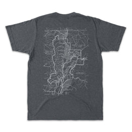 Grand Teton Line Map Collection