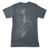 Grand Teton National Park Short-Sleeve Unisex T-Shirt with Map and Cartouche - McGovern & Company