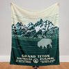 Grand Teton National Park WPA Blanket