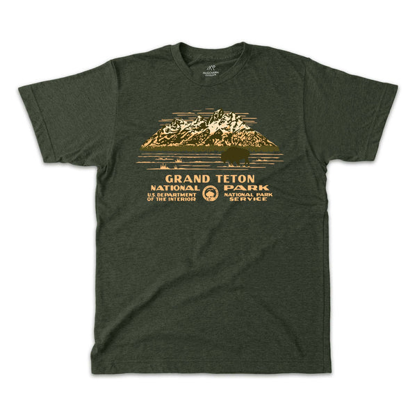 Grand Teton National Park WPA Short-Sleeve Unisex Tee - McGovern Outdoor